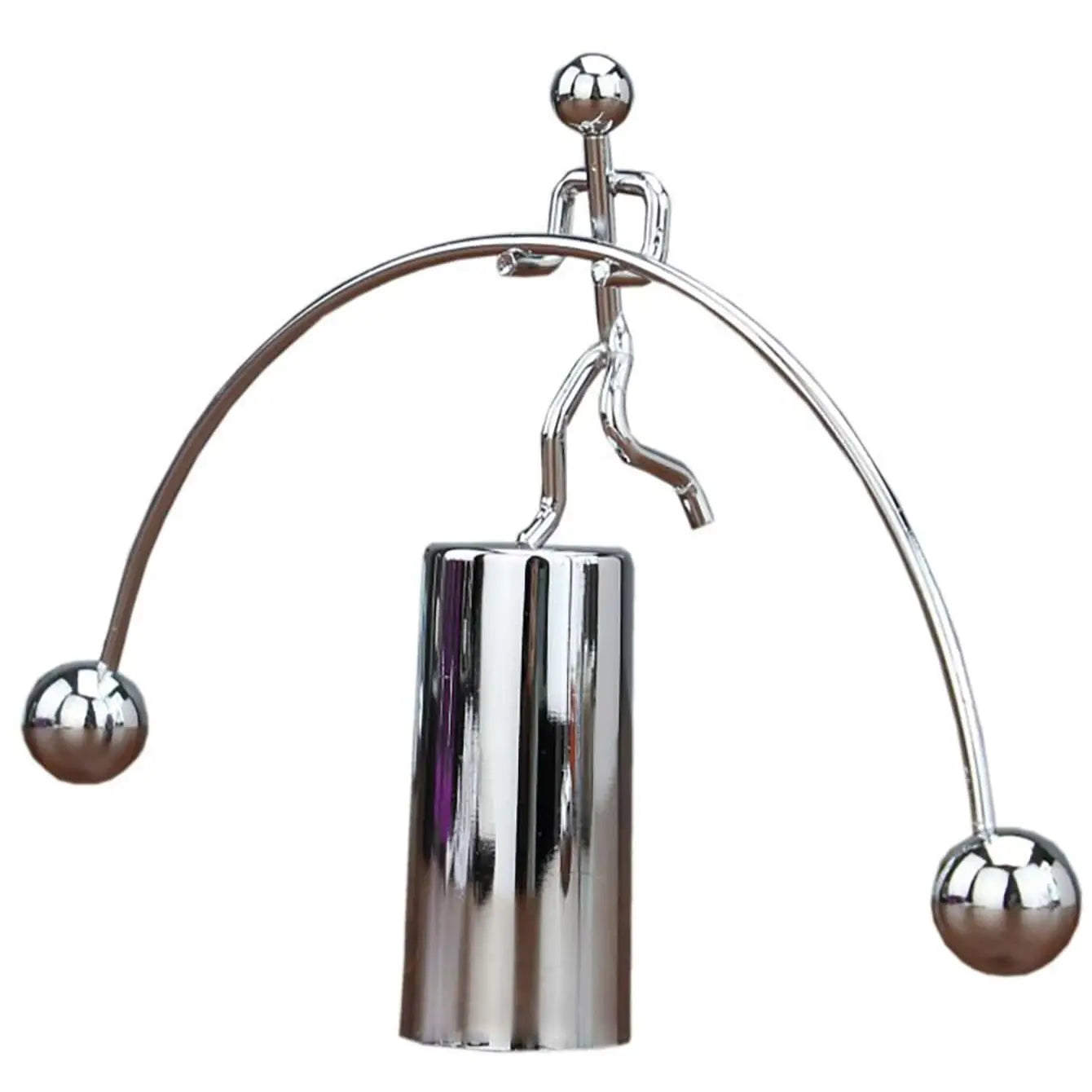 Creative Iron Man Balance Ball Figurine – Tumbler Desk Ornament & Stress Reliever Decoration